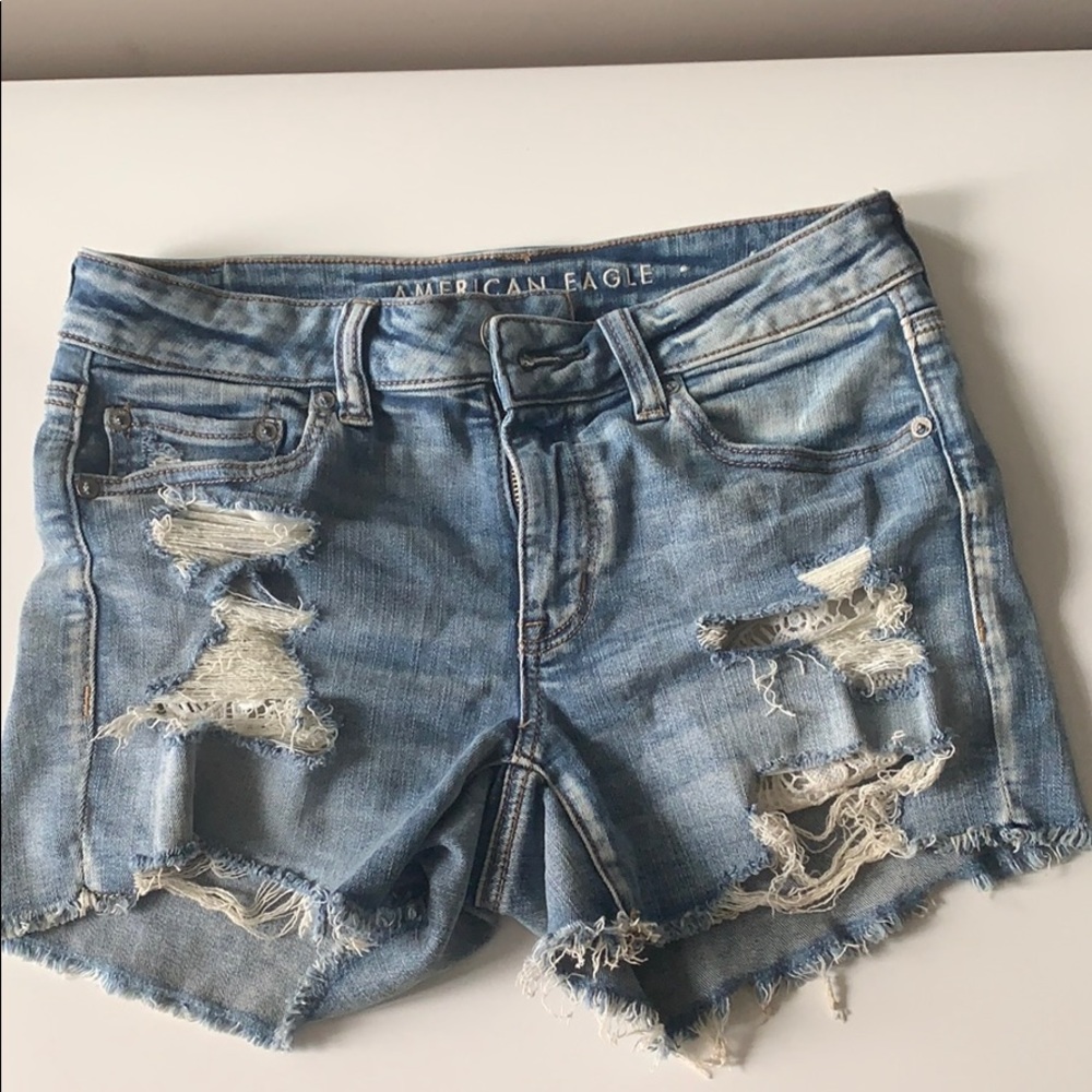 American Eagle jean shorts